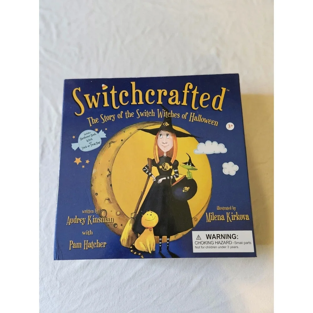 Switchcrafted Story of the Switch Witches of Halloween Book & Plush Doll Gift...